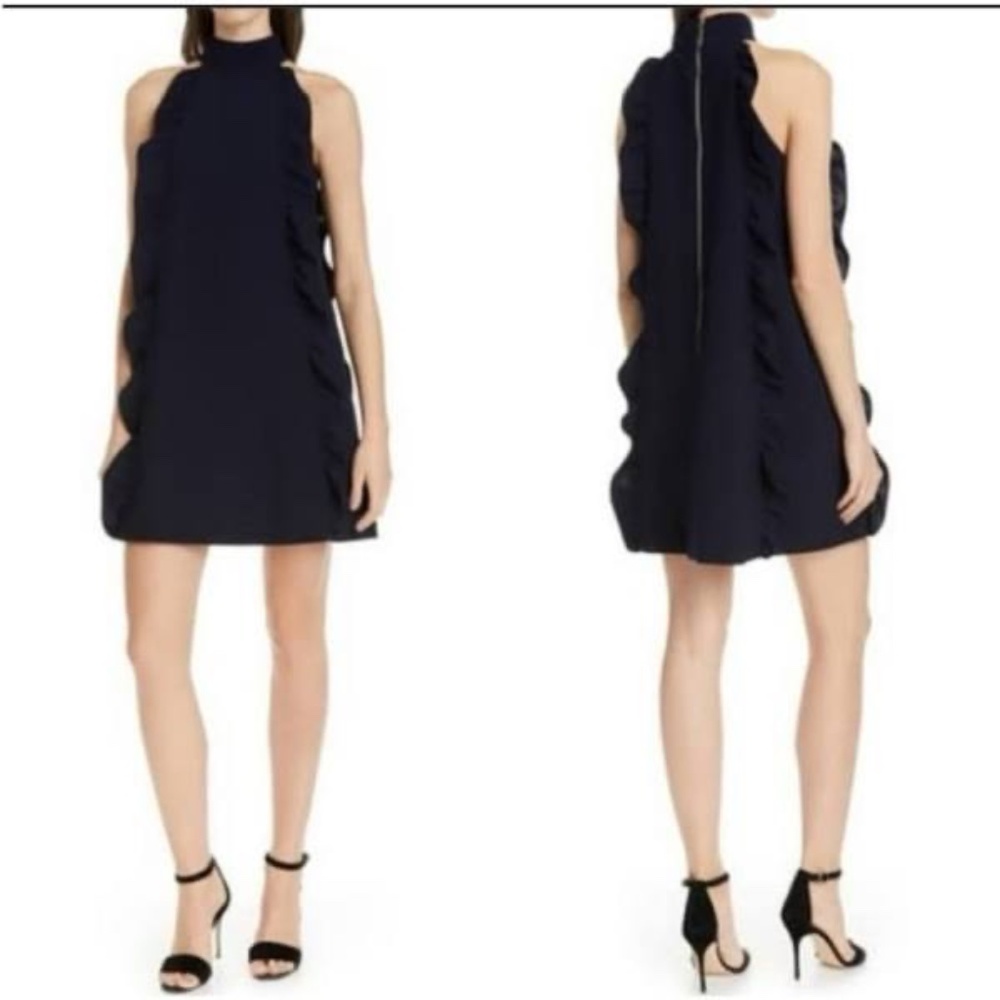 Ted Baker London Torriya Ruffle Tunic Dress size 3